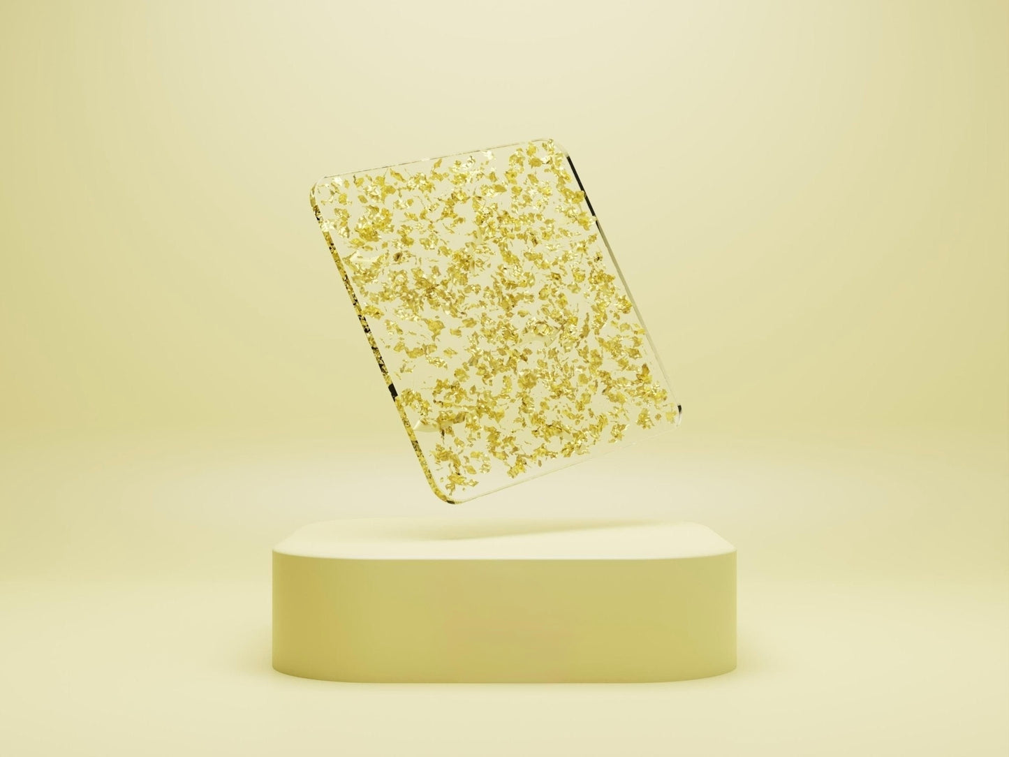 1/8” Glimmer Acrylic - Gold
