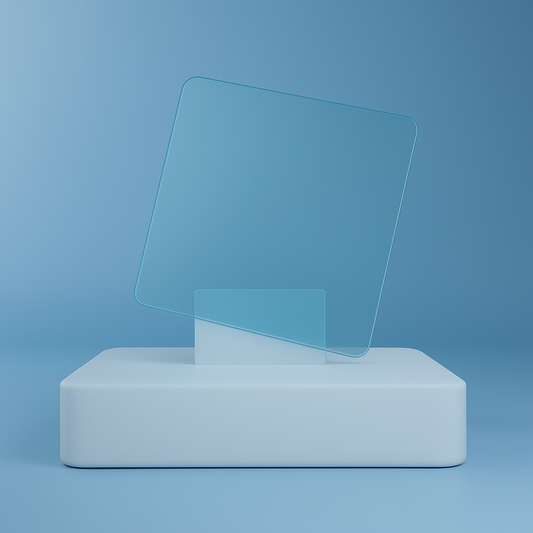 1/8” Fluorescent - Blue 9092 Cast Acrylic