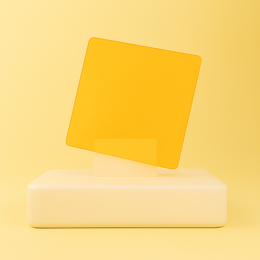 1/8” Fluorescent - Orange 9096 Cast Acrylic